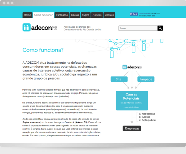 Adecon RS — tela 3