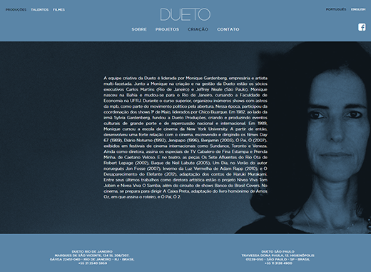 DUETO — tela 4