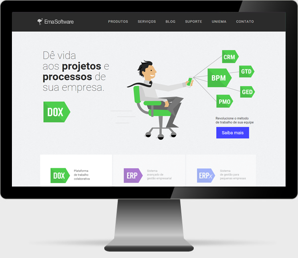Ema Software — tela 1