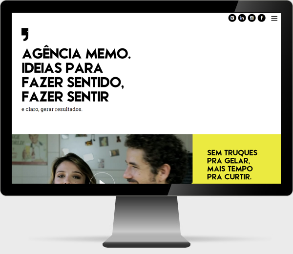 Agência Memo — tela 1