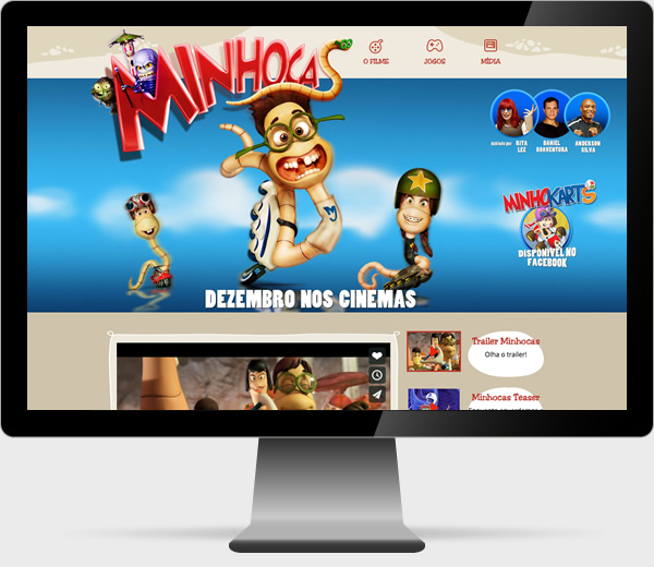 Minhocas O Filme — tela 1