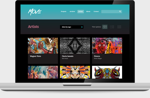 Möve Website e Sistema — tela 3