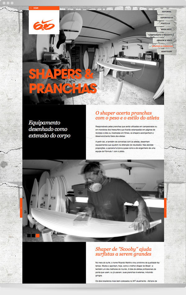 Revista Digital Nike 6.0 — tela 1