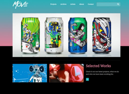 Möve Website e Sistema